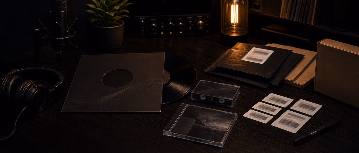 如何製作 Sell Vinyl, Cassettes, and CDs in 2026
