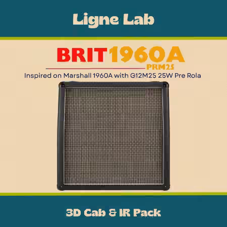 Audio Assault Ligne Lab BRIT 1960A PRM25 Amp Locker Cabs Presets IRs