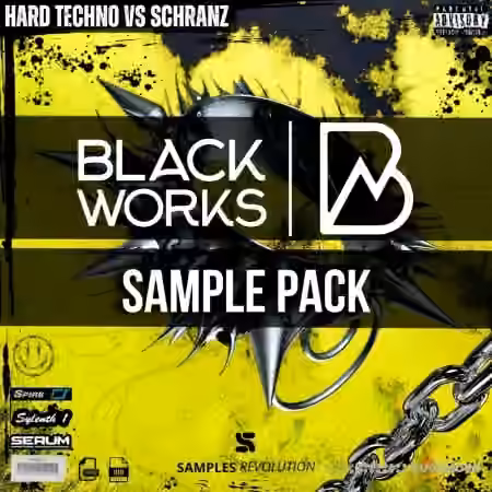 Samples Revolution BLACKWORKS Hard Techno and Shranz Sample Pack [WAV, MiDi, Synth Presets]